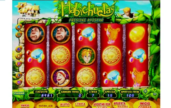 メキシコの熱い利益 Habichuelas コイン式カジノ スロット ゲーム機